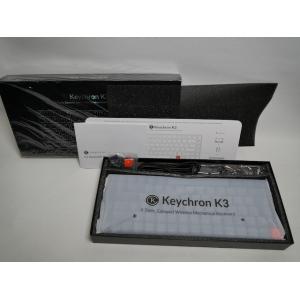 テンキーレスキーボード/Keychron K3/K3D1/Version2/赤軸/ホワイトバックライト｜nohonola