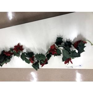 ポインセチアつた飾り　クリスマス