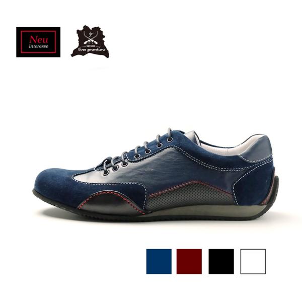 サイズ・カラー交換1回分無料 ノイインテレッセ × three generations ドライビング...