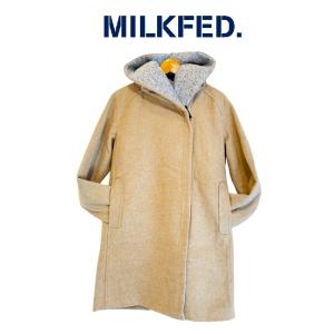 MILKFED コート　milkfed  ミルクフェド  MILKFED HOODED ZIP CO...