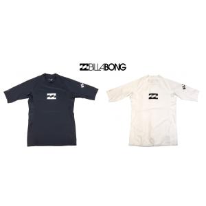 BILLABONG　ビラボン　ラッシュガード　メンズ　男性用　半袖　タイト　ハイネック　海　プール　...