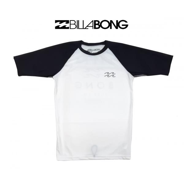 BILLABONG　ビラボン　ラッシュガード　メンズ　男性用　半袖　タイト　ハイネック　SURF 海...