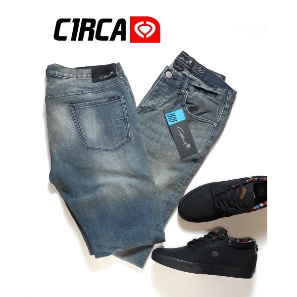 C1RCA c1rca サーカ men&apos;s メンズ デニム パンツ ズボン  ストレッチ スケート ...
