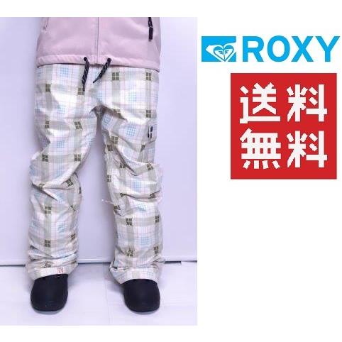 ROXY roxy ロキシー ＥＲPT254 YFRO PRP チェック 可愛い スノーボードパンツ...