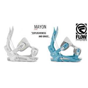 FLOW MAYON 2020 2019 フロー FUSION  スノーボード ビンディング ワンタ...