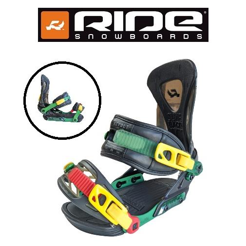 RIDE ライド  REVOLT レボルト ラスタ M L ウィンタースポーツ スノーボード ビンデ...