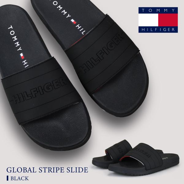 TOMMY HILFIGER トミーヒルフィガー  GLOBAL STRIPE SLIDE グローバ...