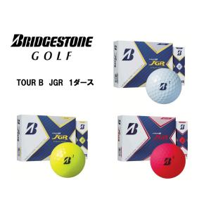 BRIDGESTON bridgeston ブリヂストン ボール TOUR B JGR   1ダース 12個 GOLF ボール ホワイト イエロー マットレッド｜noisy-store