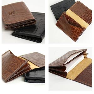 イルビゾンテ カードケース クロコエンボスドレ...の詳細画像4