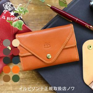 IL BISONTE（イルビゾンテ） カードケース バケッタヴィンテージレザー