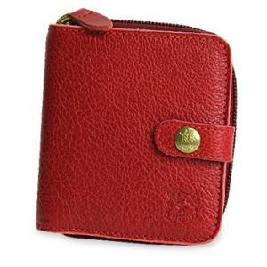 IL BISONTE（イルビゾンテ） 並行輸入 2つ折り財布 ダークブラウン