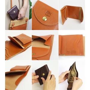 イルビゾンテ 財布 二つ折り財布 コンパクト二...の詳細画像2