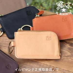 IL BISONTE（イルビゾンテ） 財布 ファスナー財布 サークルビッグロゴL
