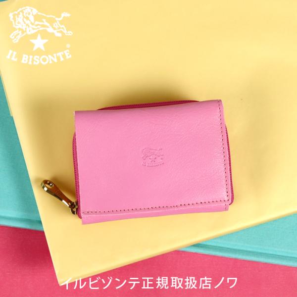 イルビゾンテ 財布 その他 限定カラー三つ折りコンパクト財布（ファスナー） 54_1_ 542223...