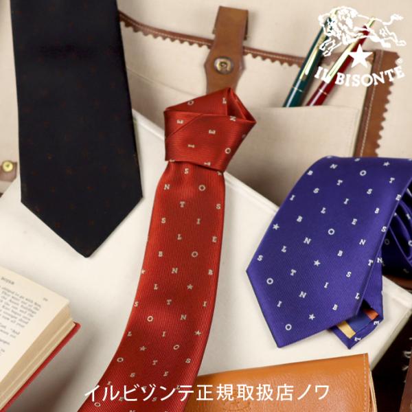 イルビゾンテ 雑貨小物 アルファベットロゴドットネクタイ 54_1_ 54232305284 IL ...