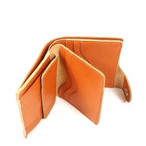 イルビゾンテ 財布 二つ折り財布ワンボタンフラ...の詳細画像4