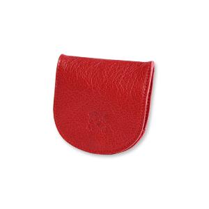 IL BISONTE ケース 赤　未使用 IL BISONTE イルビゾンテ 財布 日本限定パイソンエンボスド