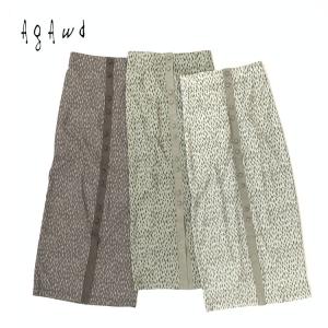 【s30】【アガウド/AgAwd】Leaf Tight Skirt（リーフタイトスカート）[20-330244]【送料無料】【キャンセル返品交換不可】【let】｜noix