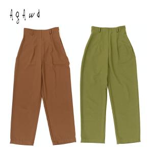 【s30】【アガウド/AgAwd】High waist Design Pants（ハイウエストデザインパンツ）[20-220263]【送料無料】【キャンセル返品交換不可】【let】｜noix