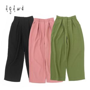 【アガウド/AgAwd】Tuck Wide Trousers（タックワイドトラウザーズ）[2216-220300]【送料無料】｜noix