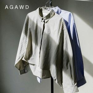【アガウド/AgAwd】Short Length Shirt（ショートレングスシャツ）[2401-771031]【送料無料】｜noix