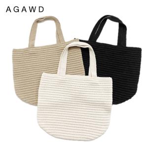 【アガウド/AgAwd】Knit Tote Bag（ニットトートバッグ）[2417-921319]【送料無料】｜noix