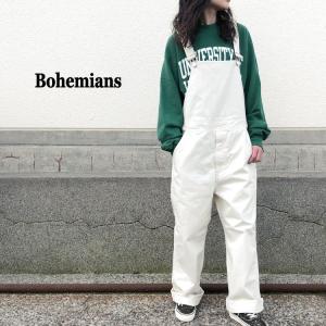 【ボヘミアンズ/Bohemians】FRENCH TWILL OVER ALL PANTS（フレンチツイルオーバーオールパンツ）[BP-175]【送料無料】｜noix