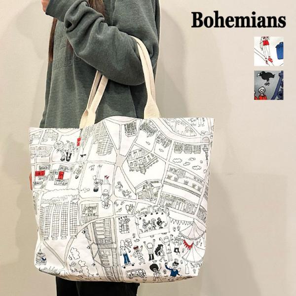 【ボヘミアンズ/Bohemians】ボヘミアンズシティ（BOHEMIANS CITY）トートバッグ[...