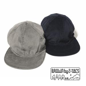 【ブラウンバイツータックス/BROWN by 2-tacs】B.B.CAP（ベースボールキャップ）”SHANKAR CORDUROY”[B22-C002]【送料無料】｜noix