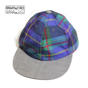 【ブラウンバイツータックス/BROWN by 2-tacs】WINTER MADRAS CAP（ウインターマドラスキャップ）”WINTER MADRAS”[B26-C001]【送料無料】｜noix