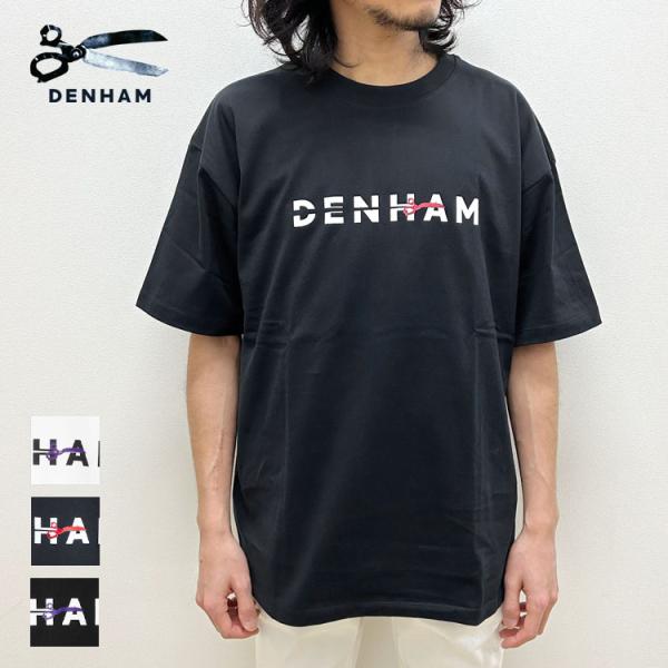 【デンハム/DENHAM】CUT THE LOGO TEE[01240352050][0124035...