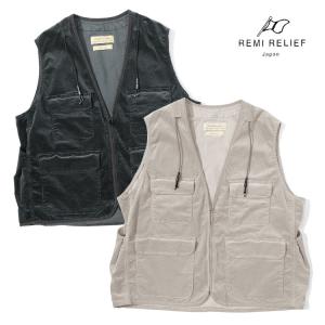 【s20】【レミレリーフ/REMI RELIEF】11WローコールVEST[RN23313063]【送料無料】【キャンセル返品交換不可】【let】｜noix