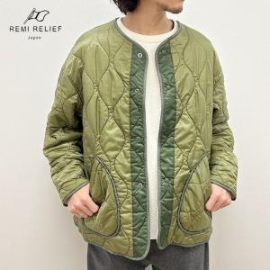 【s20】【レミレリーフ/REMI RELIEF】ナイロンリップボアキルトJKT[RN25333021]【送料無料】【キャンセル返品交換不可】【let】｜noix