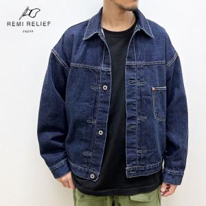 REMI RELIEF（レミ レリーフ） 12oz DENIM 大戦モデル JKT (BLUE