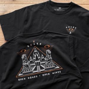 【ロアーク リバイバル/ROARK REVIVAL】"OPEN ROADS" TEE（オープンロードティー）[RTJC602]【送料無料】｜noix