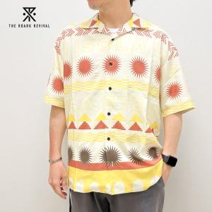 【ロアーク リバイバル/ROARK REVIVAL】GONZO "ETERNA ISOLA" S/S WOVEN - COMFORT FIT[RWJ1028-ALM]【送料無料】｜noix