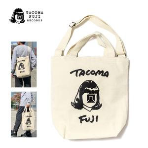 【タコマフジレコード/TACOMA FUJI RECORDS】TACOMA FUJI HANDWRITING LOGO TOTE BAG（タコマフジハンドライティングロゴトートバッグ）【送料無料】｜noix