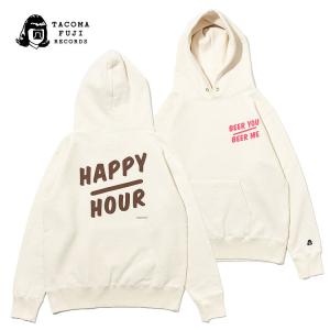 【タコマフジレコード/TACOMA FUJI RECORDS】HAPPY HOUR BEER YOU BEER ME HOODIE designed by Shuntaro Watanabe【送料無料】｜noix