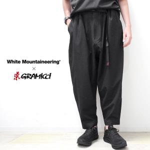 【ホワイトマウンテニアリング/White Mountaineering】WM×GRAMICCI STRETCHED SAROUEL PANTS[WM2173416]【送料無料】｜noix