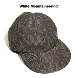 【ホワイトマウンテニアリング/White Mountaineering】BOTANICAL JACQUARD ARMY CAP（ボタニカルジャガードアーミーキャップ）[WM2271811]【送料無料】｜noix