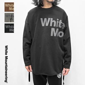 【s20】【ホワイトマウンテニアリング】LEATHER-LIKE PRINT PULLOVER[WM2371502]【送料無料】【キャンセル返品交換不可】【let】｜noix