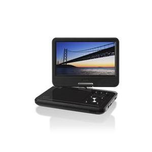 GREENHOUSE 10.1型ワイドポータブルDVDプレーヤー/バッテリ内蔵/ブラック GPD10B1NBK