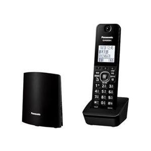 Panasonic デジタルコードレス電話機 RU・RU・RU ブラック VE-GZL40DL-K