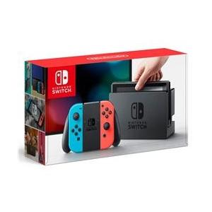 任天堂 【Switch】 ★ニンテンドースイッチ本体 Joy-Con(L) ネオンブルー/(R) ネオンレッド　【数量限定3000円分クーポン付き】 HAC-S-KABAA