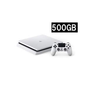 SIE 【PS4】 ★プレイステーション4本体 （グレイシャー・ホワイト）500GB (N）  CUH-2200AB02