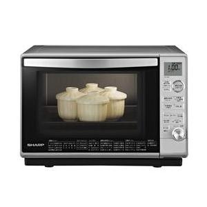 SHARP オーブンレンジ 過熱水蒸気 26L トリプルセンサー搭載 シルバー RE-V90B-S