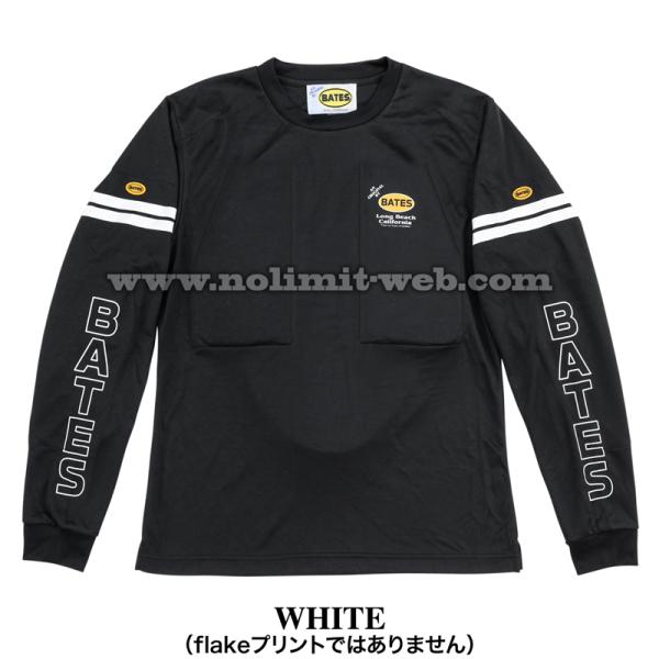 ベイツ BAT-L57P (ホワイト　XLサイズ)  メンズ プロテクター ロンT BATES 肩肘...