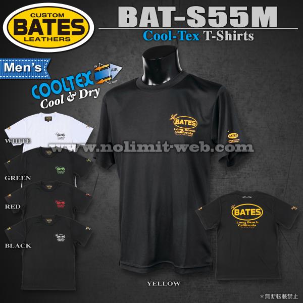 ベイツ　Tシャツ　BAT-S55M　メンズ クールテックス　吸湿速乾 DRY ドライ バイク オート...