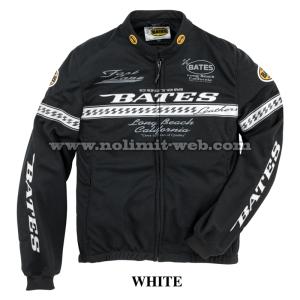 ※最終値下げ※ バイクウェア　メンズBATES カスタムレザー ジャケット L BATES BAJ-2J ベイツ レザージャケット (ブラック Lサイズ