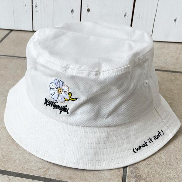 【500円OFFクーポン】Mark Gonzales マークゴンザレス バケットハット 帽子 刺繍 ...